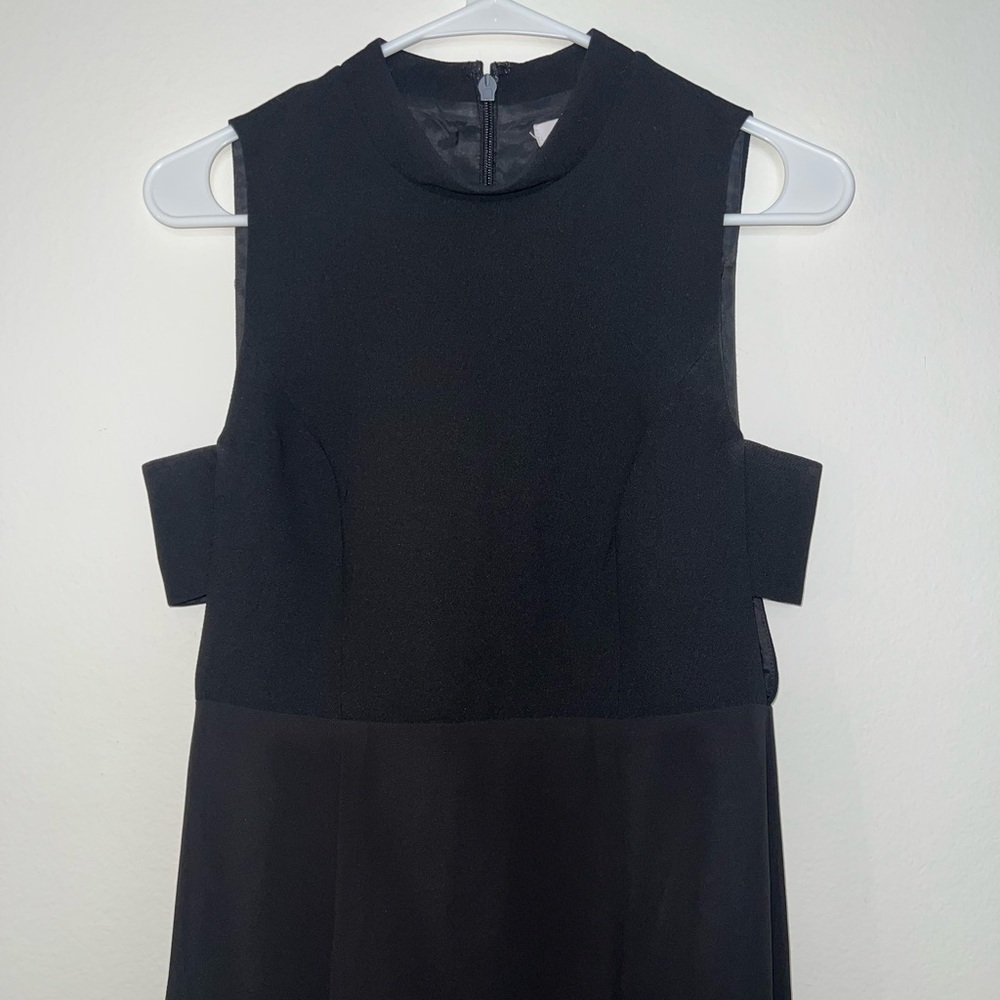 Bcbgeneration Black Strapless Mock Neck Dress - image 5